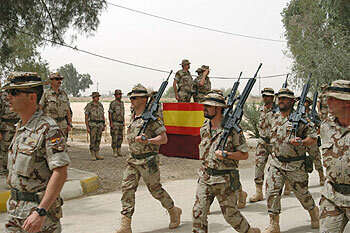 Retirada de las tropas españolas de Irak