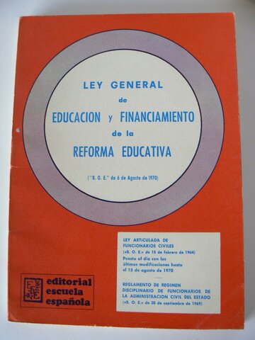 Ley General de Educación.
