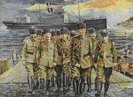 Mustafa Kemal, Samsun’a çıktı.