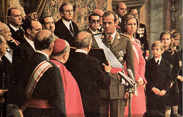 Proclamación de Juan Carlos I como rey