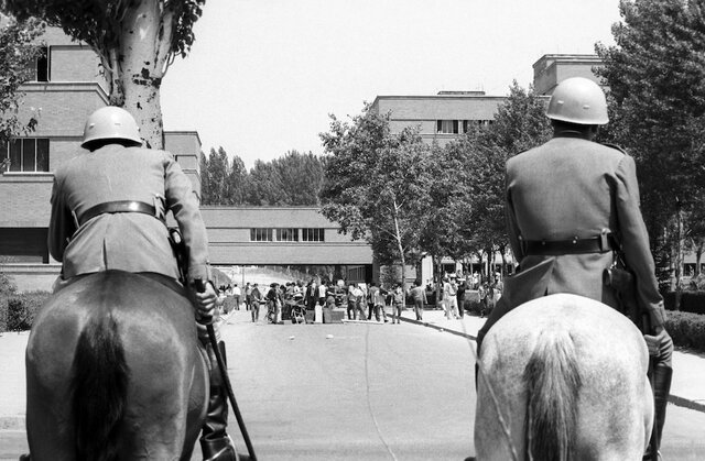Incidentes universitarios en Madrid