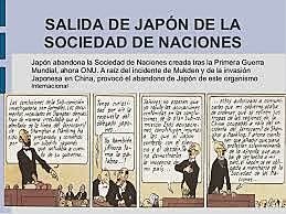 Abandono japonés de la Sociedad de Naciones