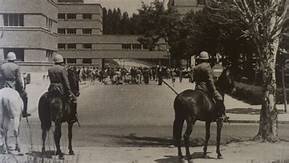 Incidentes universitarios en Madrid.