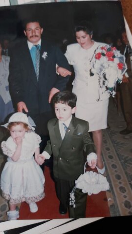 Matrimonio de mis papás.