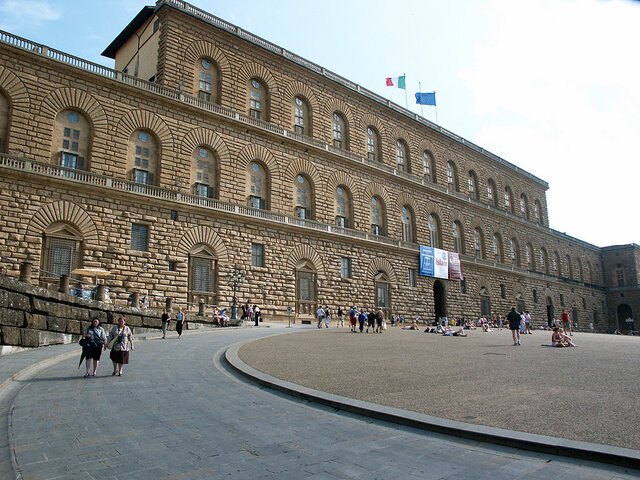 Palazzo Pitti - début de construction