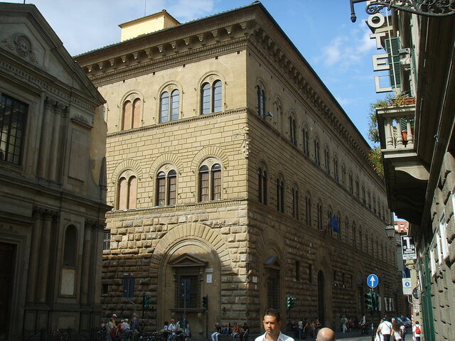 Palazzo Medici-Riccardi - début de construction