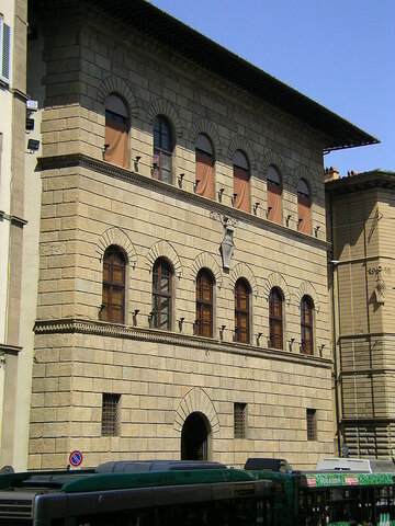 Palazzo Antinori - début de construction