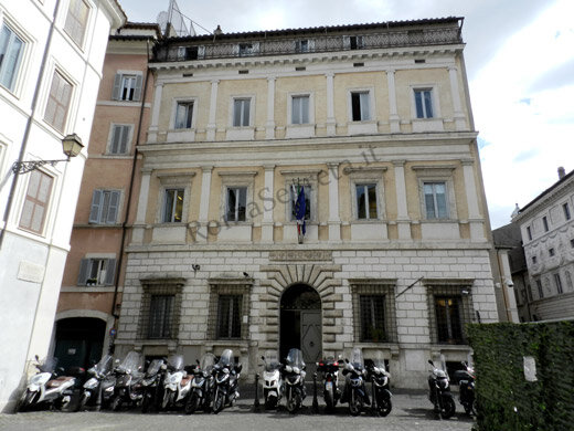 Palazzo Ossoli - début de construction