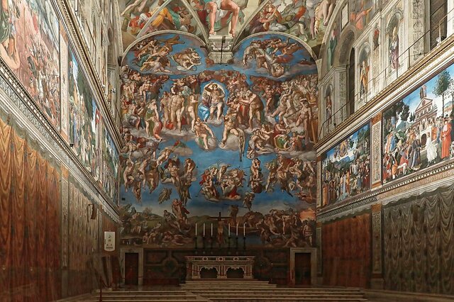 Voûte de la chapelle Sixtine