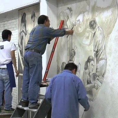 Timeline: HISTÒRIA DE LA PINTURA AL FRESC (Grup 4)