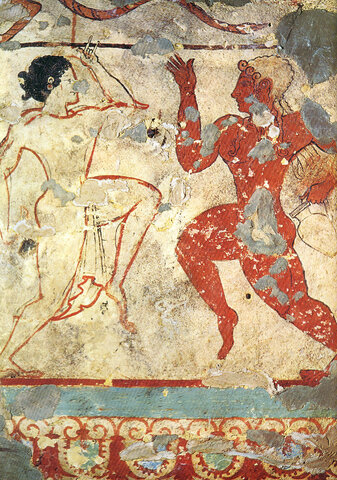 LES TOMBES ETRUSQUES