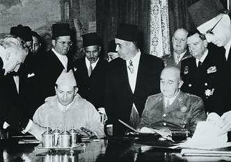 Reconocimiento de la independencia del Protectorado de Marruecos