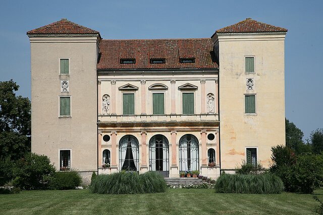 Villa Trissino - début de construction