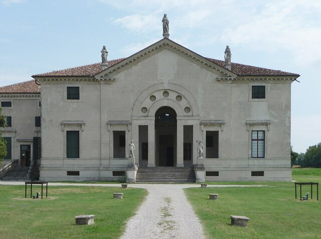 Palladio Villa Poiana - début de construction