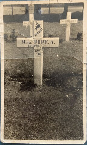 Pope died of his wounds