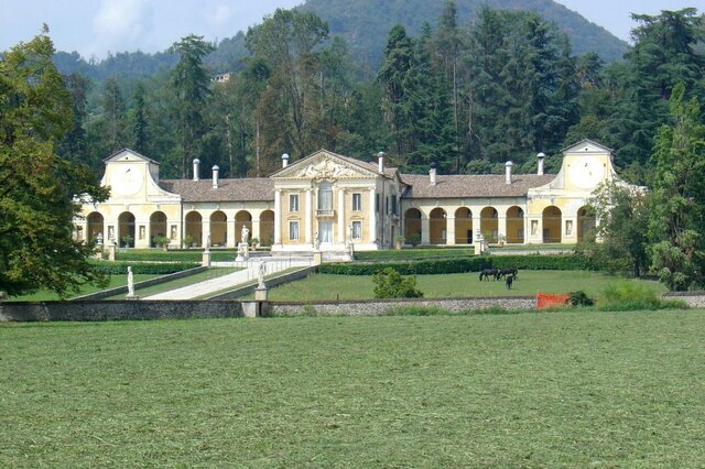 Palladio Villa Barbaro - début de construction