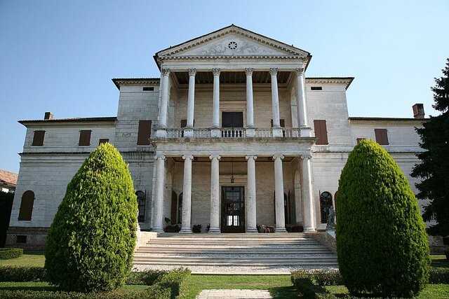 Palladio Villa Cornaro - début de construction