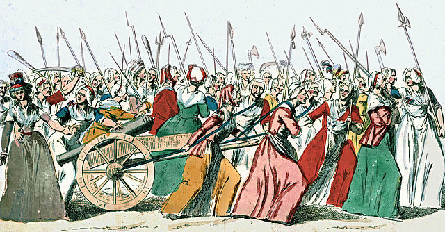 The Women’s March on Versailles Napoleon's coup d'état, overthrowing the Directory