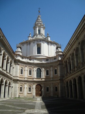 Borromini Sant'Ivo alla Sapienza