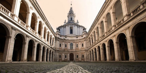 Borromini Palazzo della Sapienza