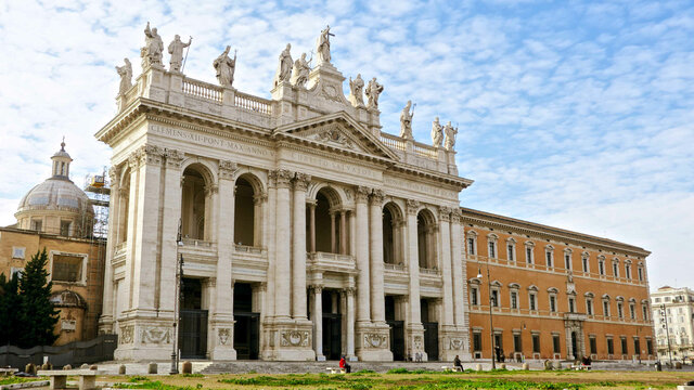 Borromini San Giovanni in Laterano - début de construction