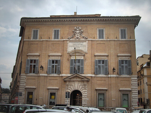 Borromini Collegio de propaganda fide