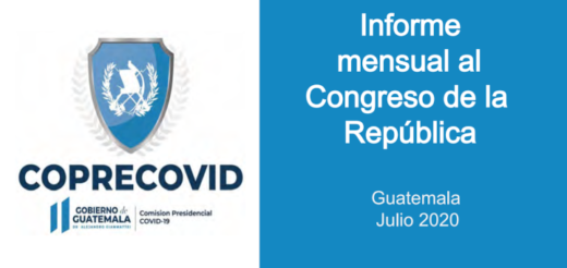 Aprobación acuerdo gubernativo para la creación de la comisión presidencial de atención a la emergencia covid-19 (COPRECOVID)