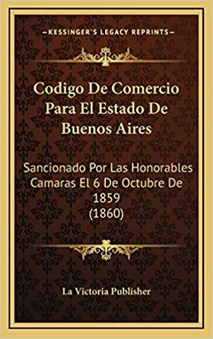 Sanción del Código de Comercio
