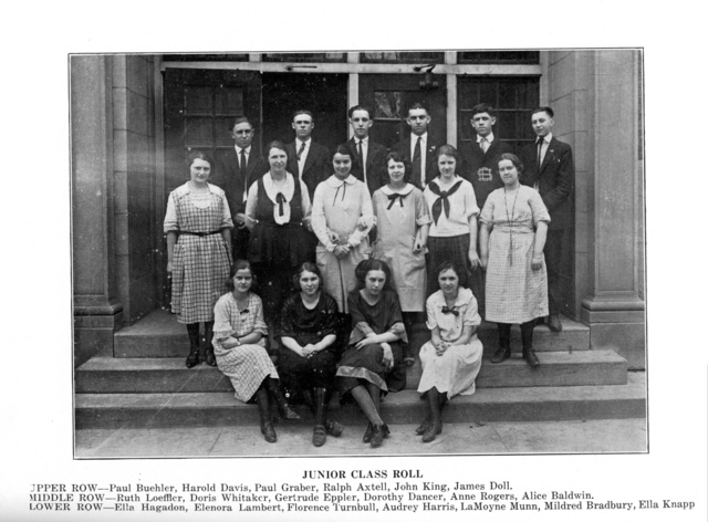 CHS Junior Class - 1922