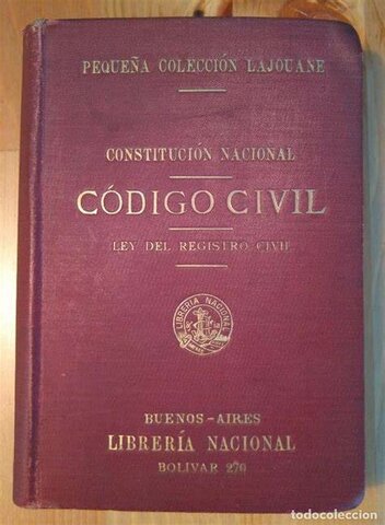 Sanción del Código Civil