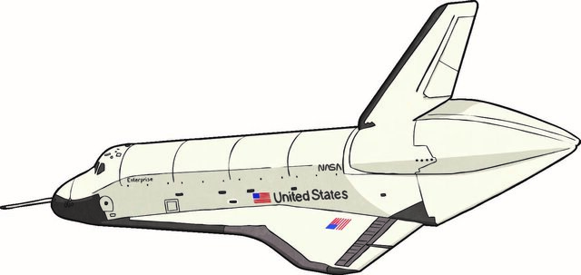 The Space Shuttle launches into flights occurring from 1981 to 2011.
