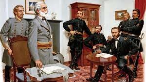 Robert E. Lee Surrenders at Appomattox