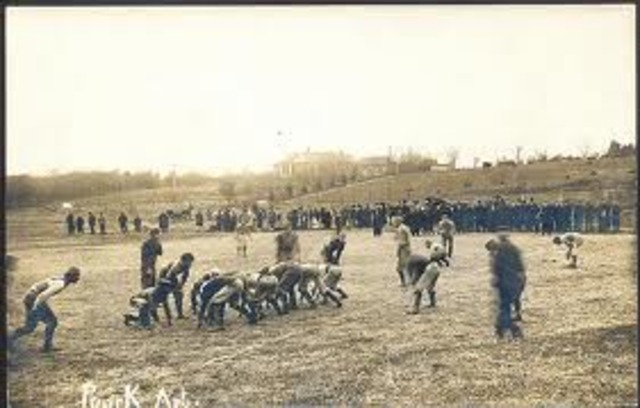 Emergence of American Football