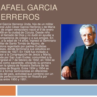 Timeline: Padre Rafael García Herreros con la creación y crecimiento de UNIMINUTO