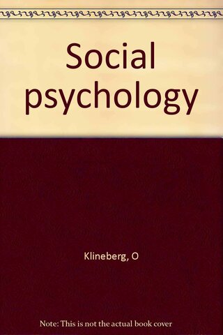 “Social Psychology” de Klineberg