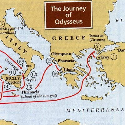 Timeline: «14 Σταθμοί στη ζωή του Οδυσσέα»