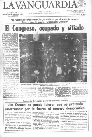 Intento de Golpe de Estado de Tejero