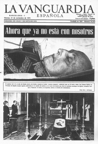 Fallece el dictador Francisco Franco