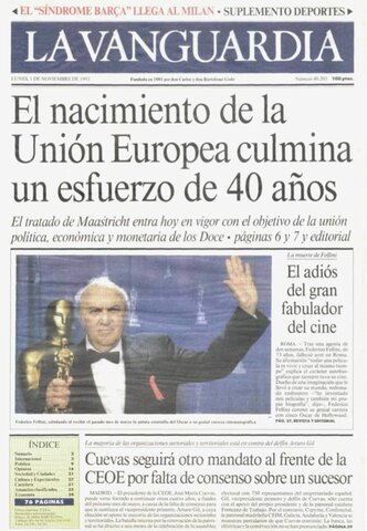 Creación Unión Europea