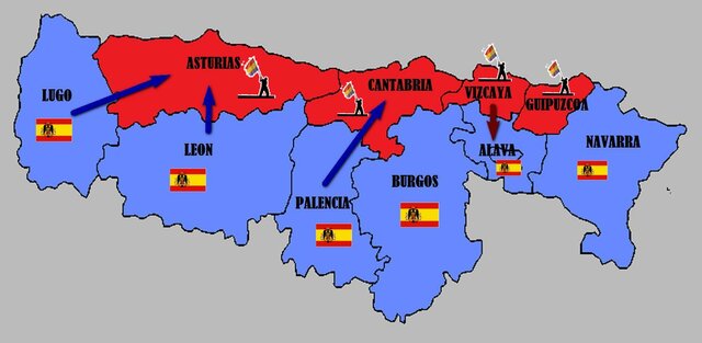 Inicio De la Campaña del Norte