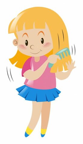 7h47-7h52: Je me coiffe