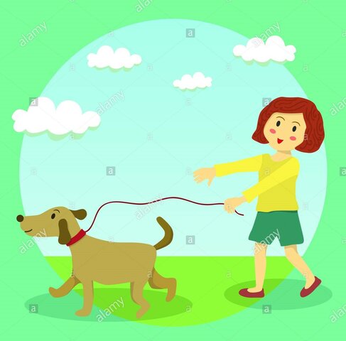 15h18-15h30: Je promène mon chien