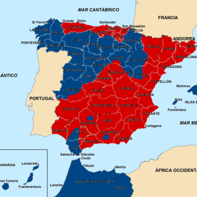 Timeline: Guerra Civil Española (1936-1939)