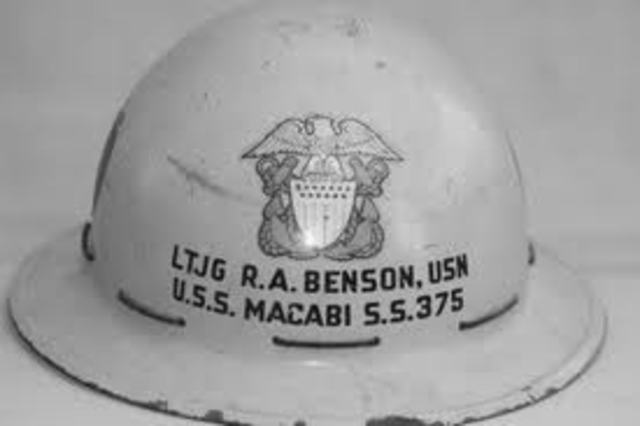 R.A Benson pemanently blinded