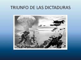 Triunfo de las primeras dictaduras