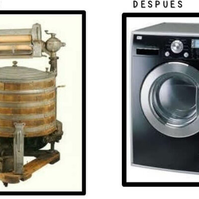Timeline: historia de la lavadora