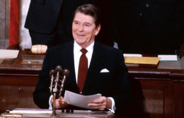 Ronald Reagan's first State of the Union