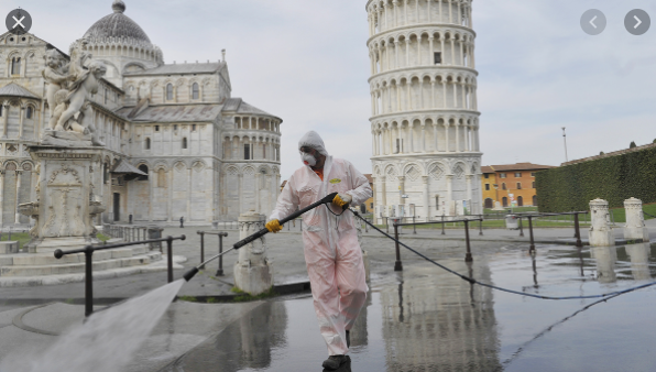 the first know case in Italy.