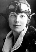Amelia Earhart Makes History.