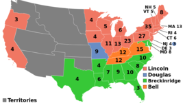 Timeline: Election of 1860